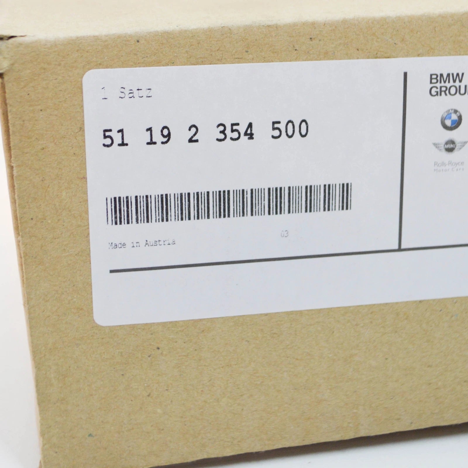 NEW BMW 4 F32 REAR TAILGATE SPOILER 51192354500 ORIGINAL