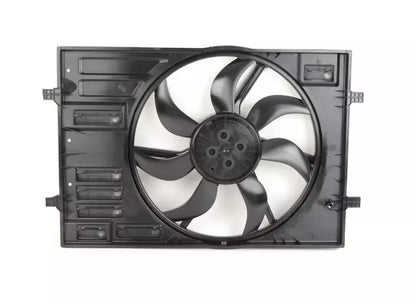 NEW AUDI Q2 ENGINE RADIATOR COOLING FAN WITH FAN RING 5Q0121203DE ORIGINAL