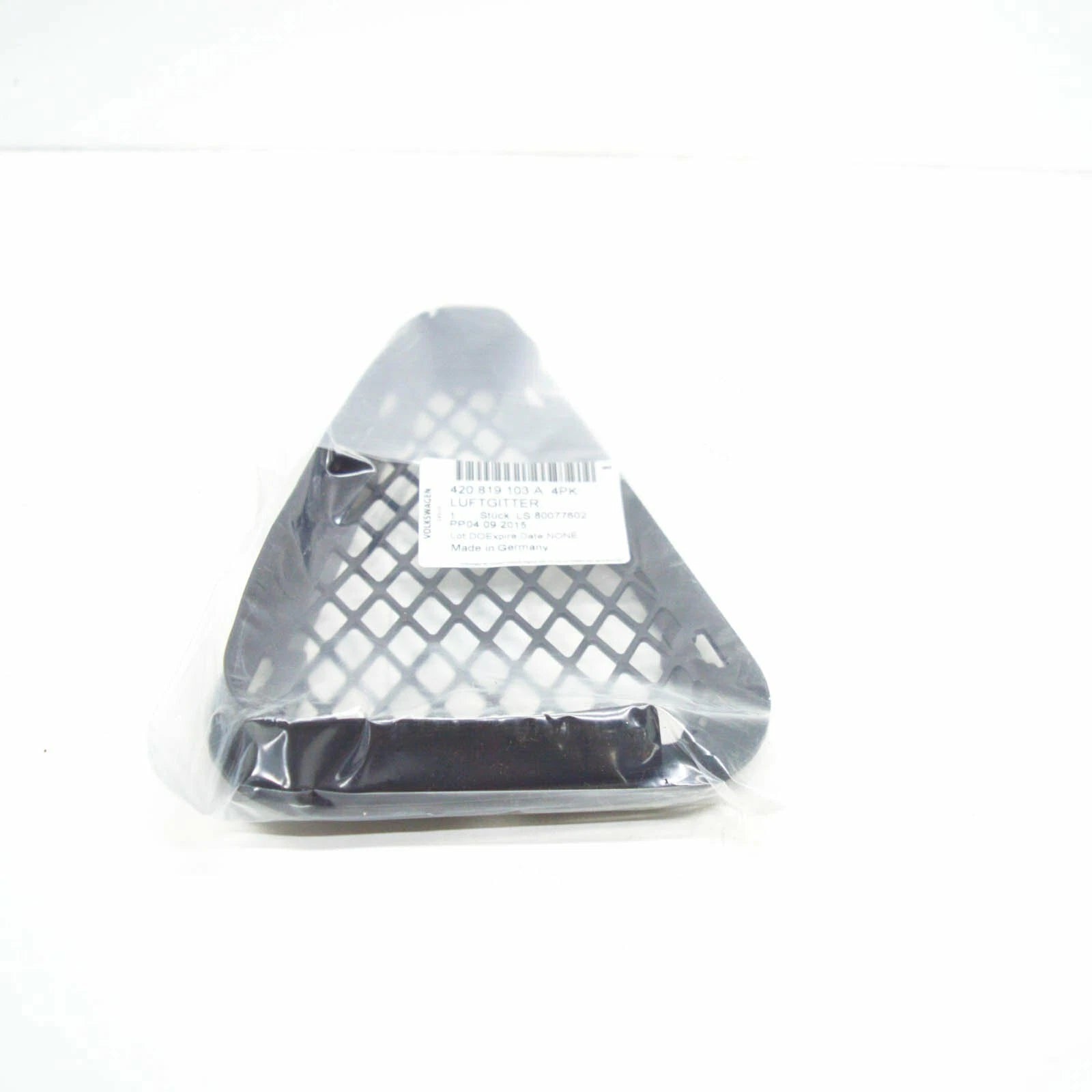 NEW AUDI R8 42 FRONT LEFT AIR INTAKE GRILLE 420819103A 4PK