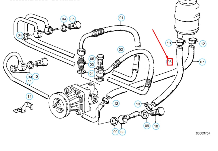 NEW BMW 3 E30 INTAKE MANIFOLD HOSE 32411133400 1133400 ORIGINAL