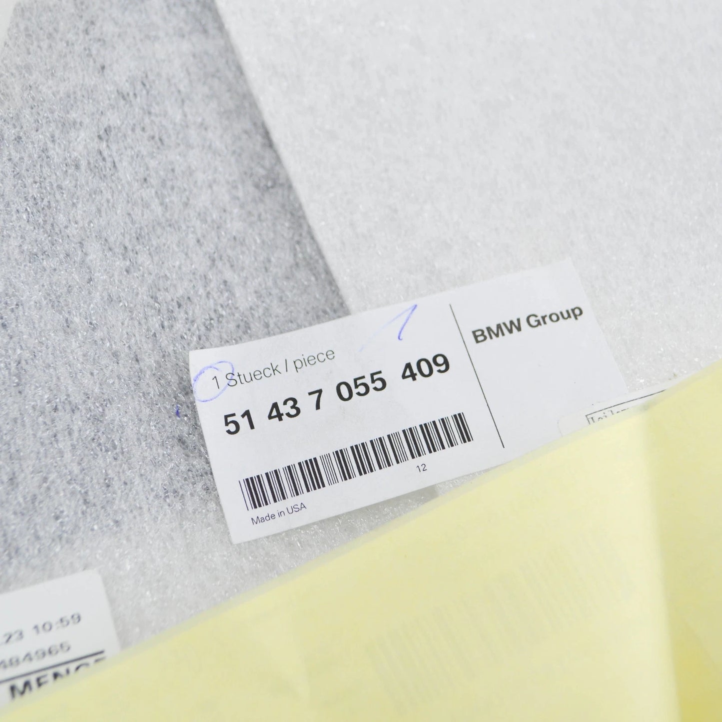 NEW BMW Z4 ROADSTER E85 REAR LEFT UPPER TRIM COVER 51437055409 7055409 ORIGINAL