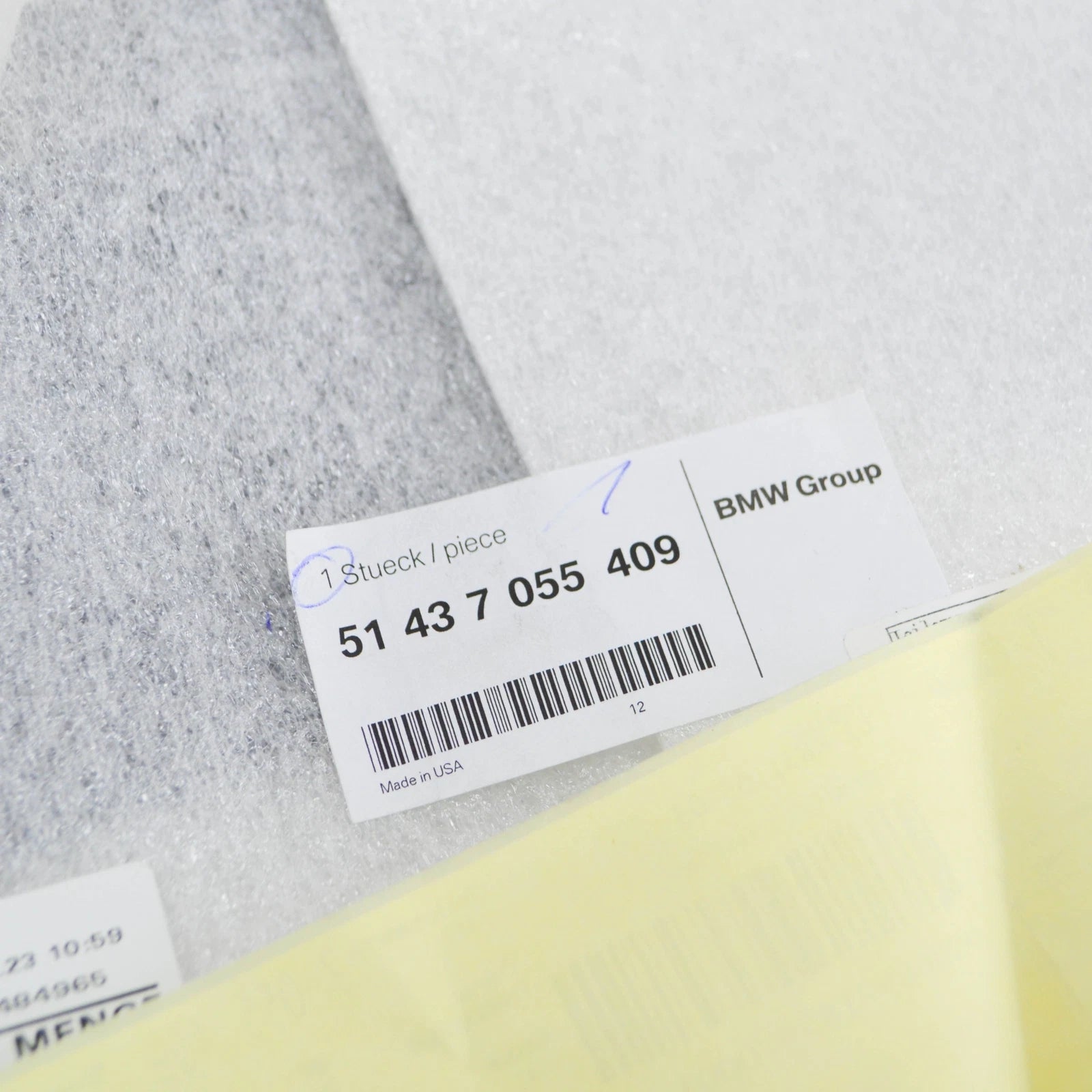 NEW BMW Z4 ROADSTER E85 REAR LEFT UPPER TRIM COVER 51437055409 7055409 ORIGINAL