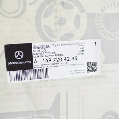 NEW MERCEDES-BENZ A W169 FRONT RIGHT DOOR LOCK LHD A1697204235 ORIGINAL