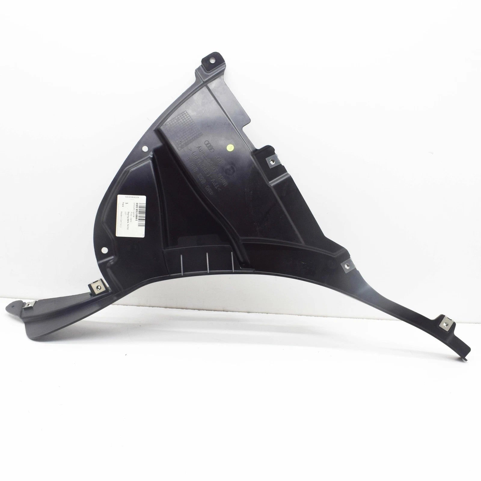 NEW AUDI Q7 4M FRONT RIGHT WHEEL INNER SPOILER 4M0853888E