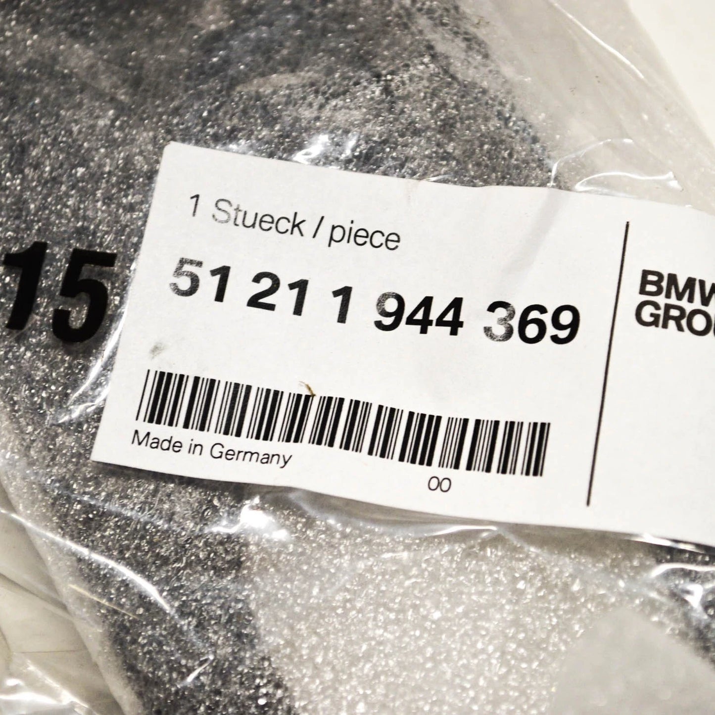 NEW BMW 5 E34 FRONT LEFT INTERIOR DOOR HANDLE 51211944369 1944369 ORIGINAL