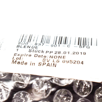 NEW AUDI Q3 8U FRONT LEFT DOOR EXTERIOR B-PILLAR TRIM 8U0837901C5FQ ORIGINAL