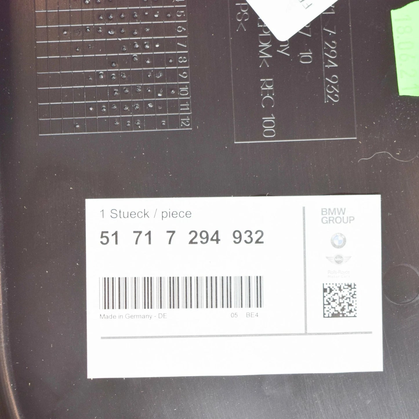 NEW BMW 3 F34 FRONT BUMPER UNDERBODY COVER 7294932 51717294932 2014 ORIGINAL