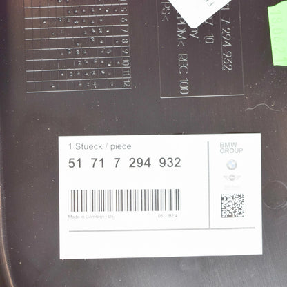 NEW BMW 3 F34 FRONT BUMPER UNDERBODY COVER 7294932 51717294932 2014 ORIGINAL