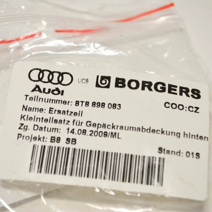 NEW AUDI A5 8T TRUNK TRAY FIXING REPAIR KIT SET 8T8898083