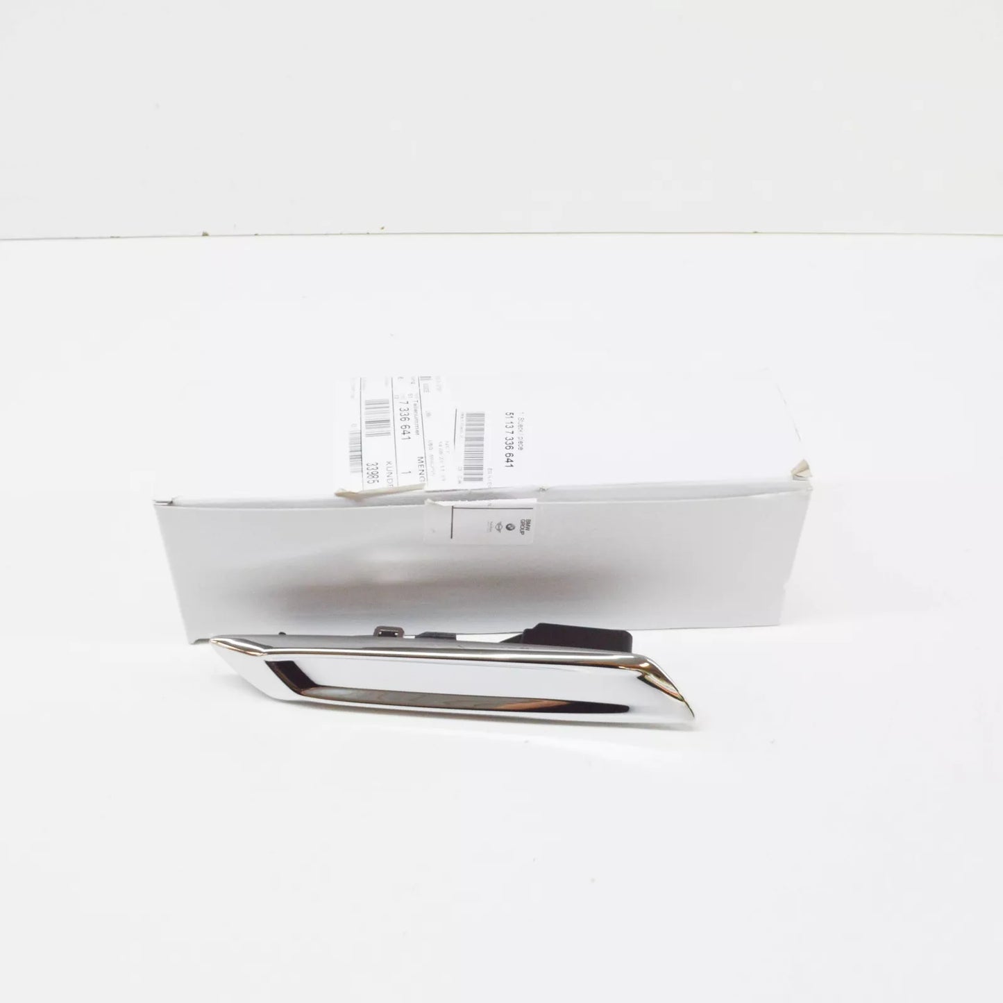 NEW BMW 5 F07 FRONT LEFT FENDER FINISHER COVER 7336641 51137336641 ORIGINAL