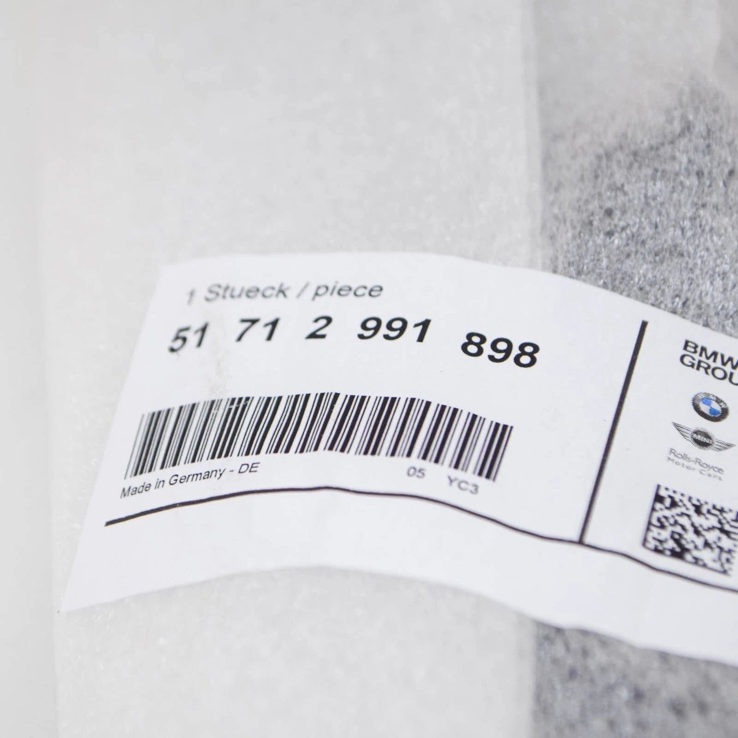 NEW BMW X1 E84 RIGHT APRON COVER 51712991898 2991898 ORIGINAL