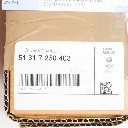 NEW BMW X6 E71 FRONT WINDSHIELD LEFT DRIP MOULDING TRIM 51317250403 ORIGINAL