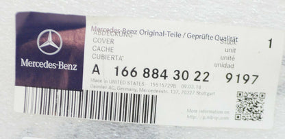 new mb gls x166 front tow eye cover obsidian black a16688430229197 original