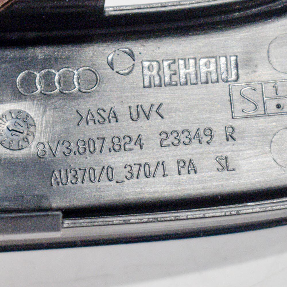 NEW AUDI A3 S3 FRONT BUMPER RIGHT GRILLE TRIM 8V3807824 2017 ORIGINAL