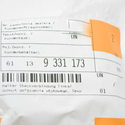 NEW BMW 3 G20 LEFT BRACKET PLUG CONNECTION 61139331173 ORIGINAL