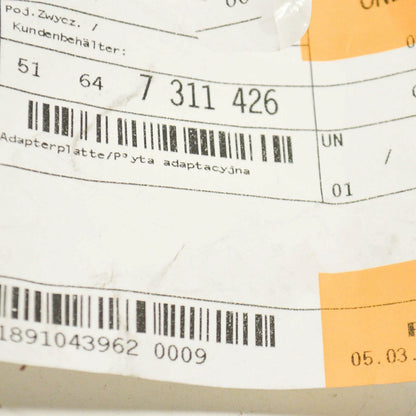 NEW BMW 2 CABRIO F23 CROSSLINK ADAPTER PLATE 51647311426 ORIGINAL