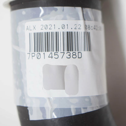 NEW AUDI Q7 4L RIGHT UPPER CHARGE AIR COOLER PRESSURE HOSE 7P0145738D ORIGINAL