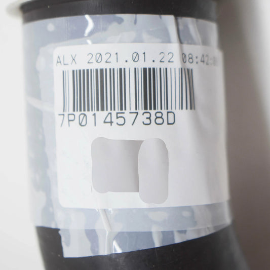 NEW AUDI Q7 4L RIGHT UPPER CHARGE AIR COOLER PRESSURE HOSE 7P0145738D ORIGINAL