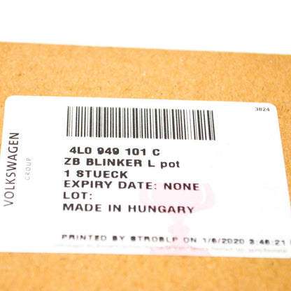 NEW AUDI Q5 8R LEFT SIDE MIRROR TURN SIGNAL LAMP 4L0949101C ORIGINAL