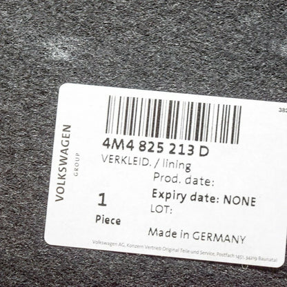 NEW VOLKSWAGEN TOUAREG CR REAR LEFT UNDERBODY COVER 4M4825213D 2020