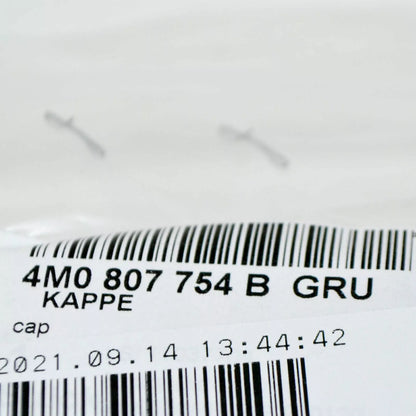 NEW AUDI Q7 4M FRONT RIGHT HEADLIGHT WASHER COVER CAP 4M0807754BGRU ORIGINAL
