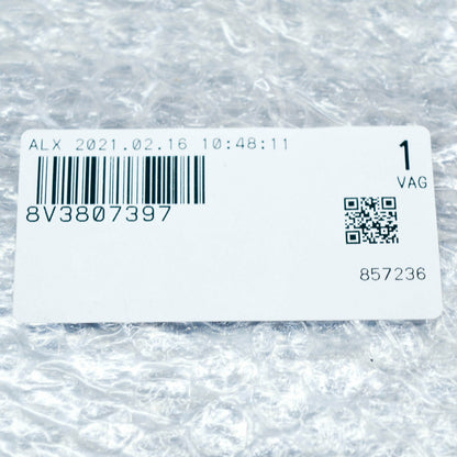 NEW AUDI A3 8V REAR BUMPER REMOVABLE TOW BAR COVER 8V3807397 ORIGINAL