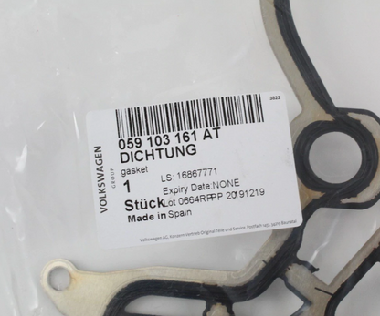 new audi a4 8w2,b9 front timing cover seal gasket 059103161at original