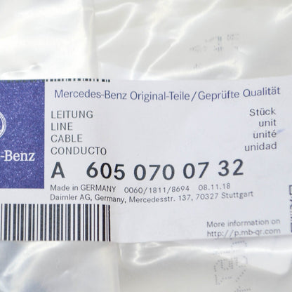 NEW MB E-CLASS W210 FUEL FILTER HOSE A6050700732 3.0 DIESEL 130KW ORIGINAL