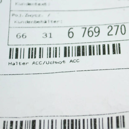 NEW BMW 3 COUPE E92 ACC HOLDER BRACKET 66316769270 ORIGINAL