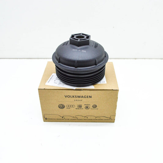 NEW VOLKSWAGEN PASSAT CC OIL FILTER HOUSING CAP COVER 03H115433 ORIGINAL