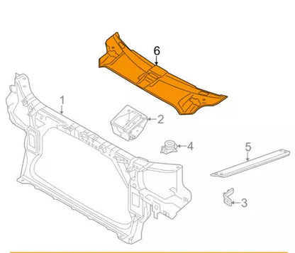 NEW AUDI A8 D4 FRONT BUMPER COVER 4H0807081C ORIGINAL