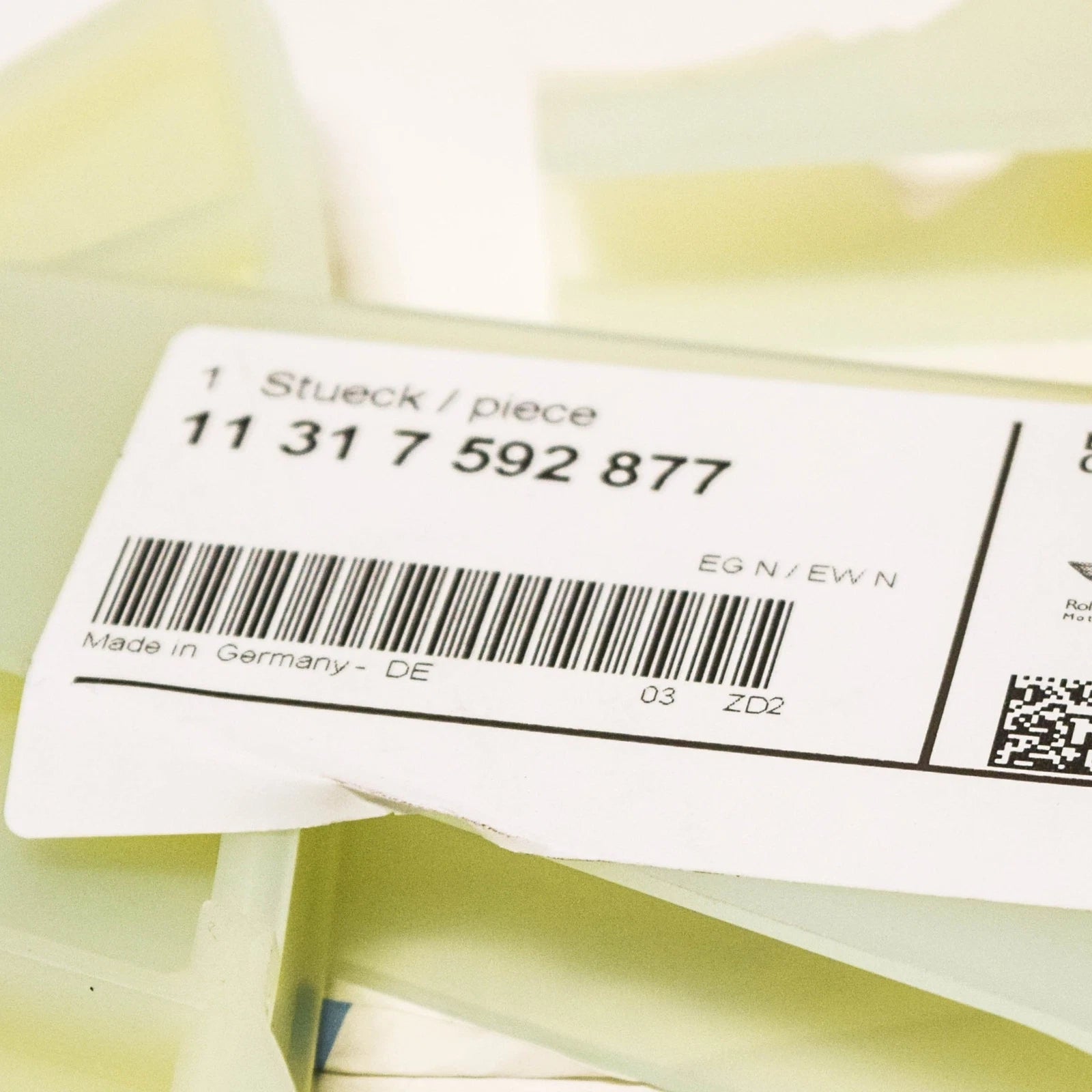 NEW BMW 1 F20 CHAIN TENSIONER AND GUIDE RAIL 11317592877 7592877 ORIGINAL