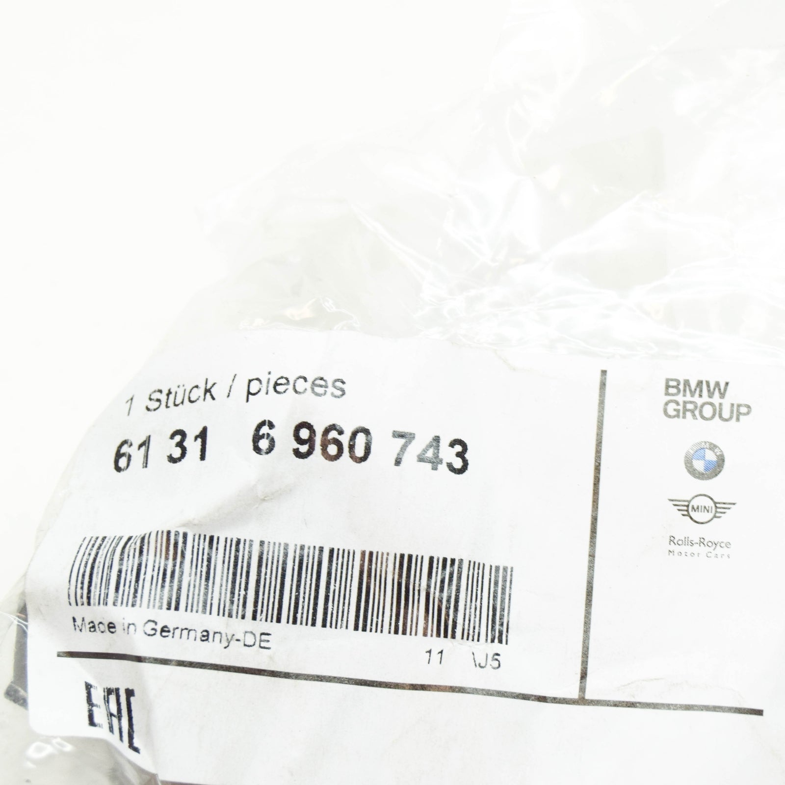 new bmw 5 e60 ignition start/stop button 61316960743 6960743 original