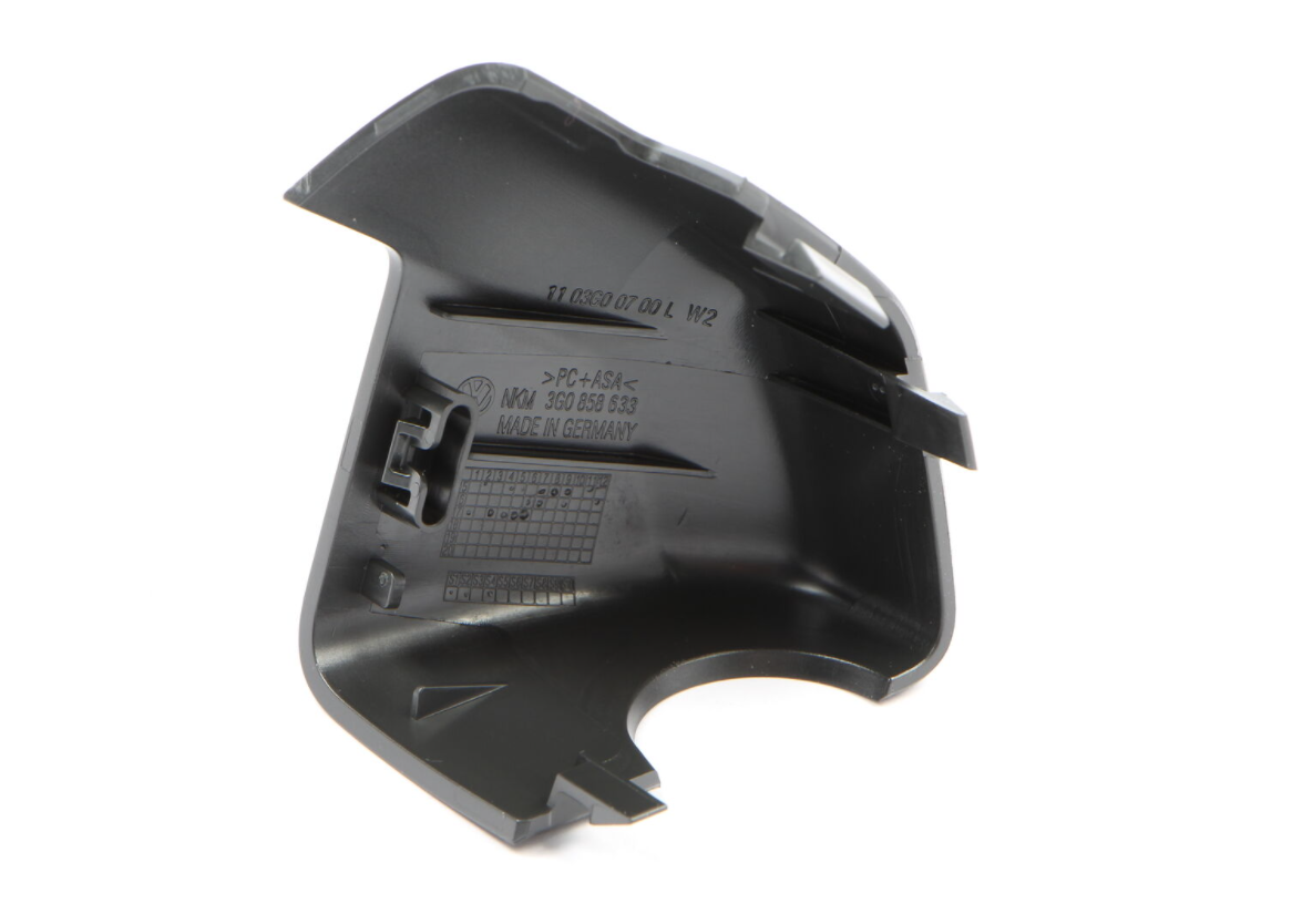 new vw golf vii 5g mk7 left interior rear view mirror cap 3g085863382v original
