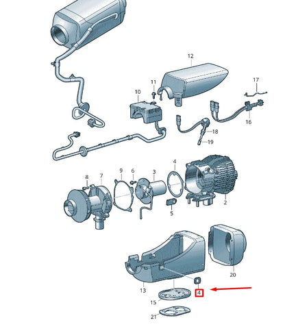 NEW VW TRANSPORTER VI T6 EXTERIOR PANEL LOWER PART GROMMET 2E0819498A