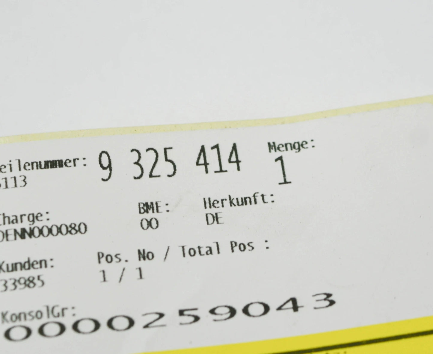 NEW BMW M5 F90 RIGHT CABLE HARNESS HOLDER 61139325414 ORIGINAL