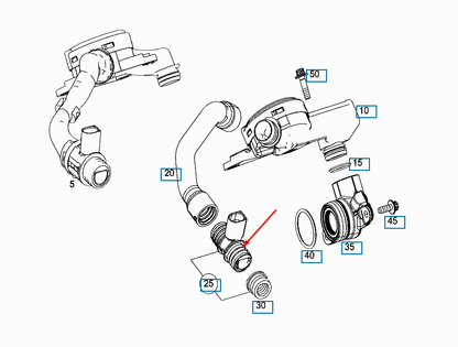 NEW MERCEDES-BENZ SPRINTER 906 AIR INTAKE SENSOR A6420160330 2011 ORIGINAL