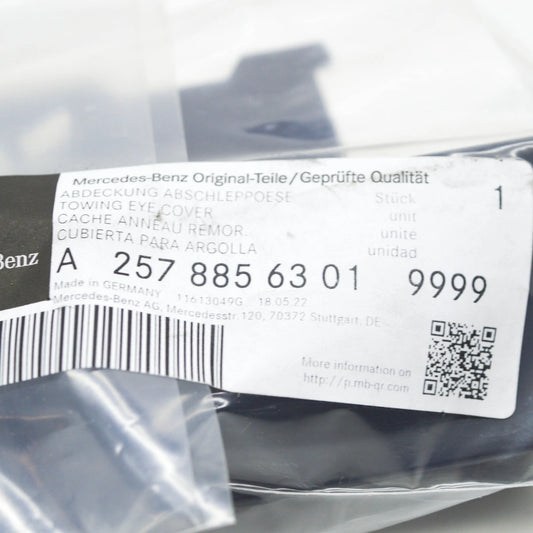 NEW MERCEDES-BENZ CLS C257 FRONT BUMPER TOW EYE COVER A25788563019999