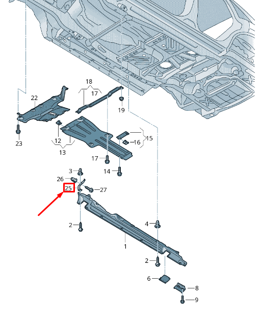 NEW VW TOUAREG 7P MK2 RIGHT AIR SUSPENSION COMPRESSOR BRACKET 7L0616869A
