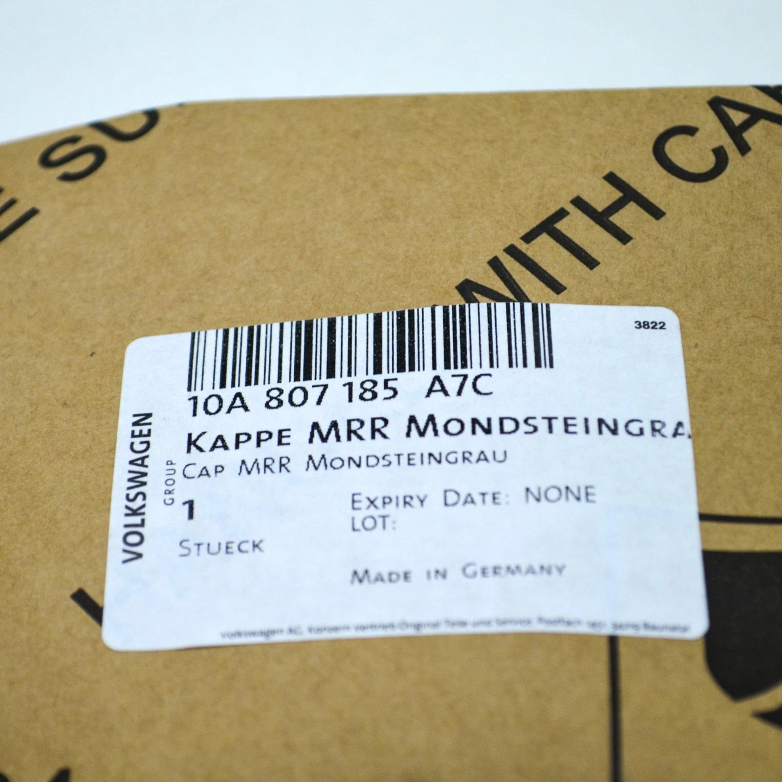 NEW VOLKSWAGEN ID.3 FRONT RADAR SENSOR TRIM 10A807185A7C