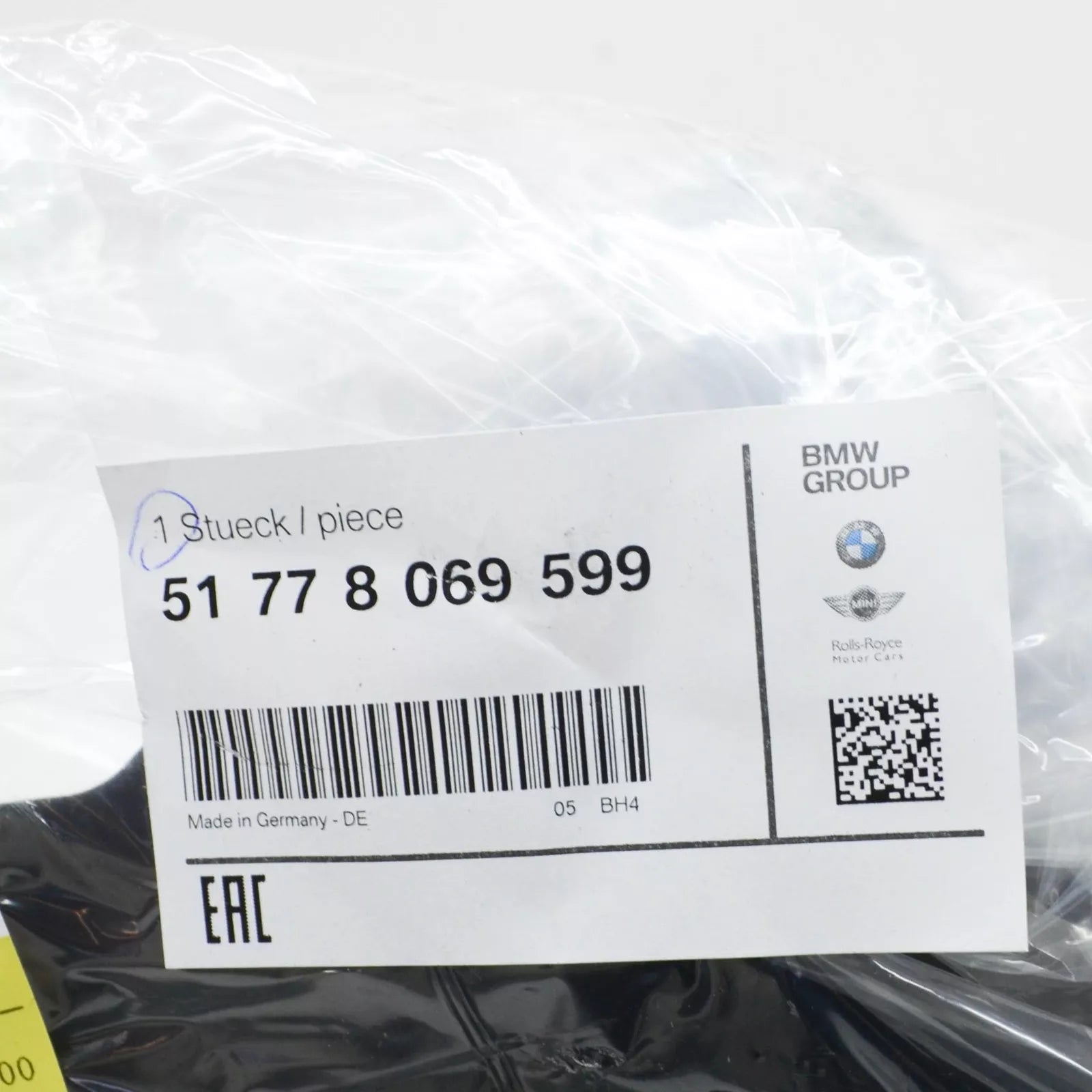 NEW BMW M5 F90 REAR LEFT WHEEL ARCH TRIM 51778069599 ORIGINAL