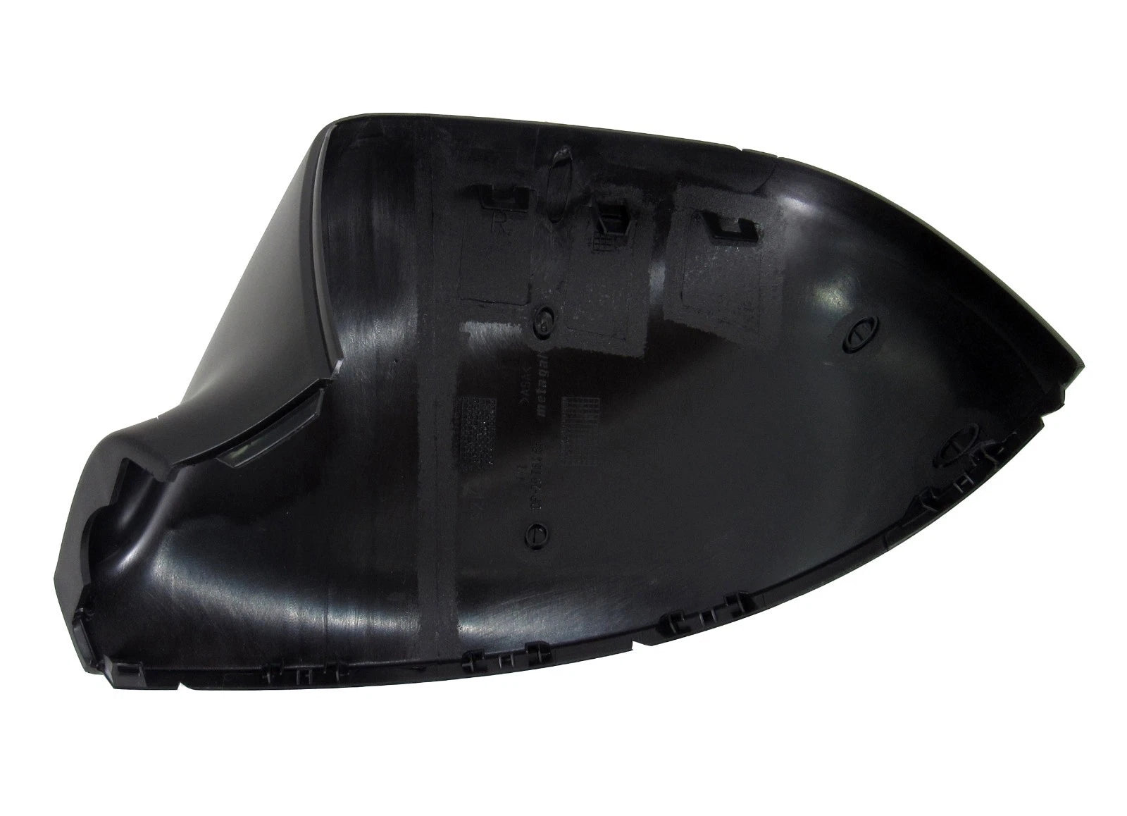 NEW VW AMAROK (10-17) FRONT O/S RIGHT WING MIRROR COVER CAP BLACK