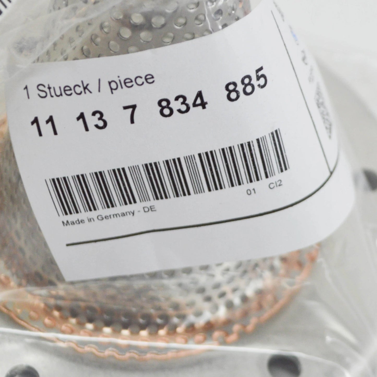 NEW BMW 3 E46 ENGINE OIL PAN CENTER COVER 11137834885 7834885 ORIGINAL