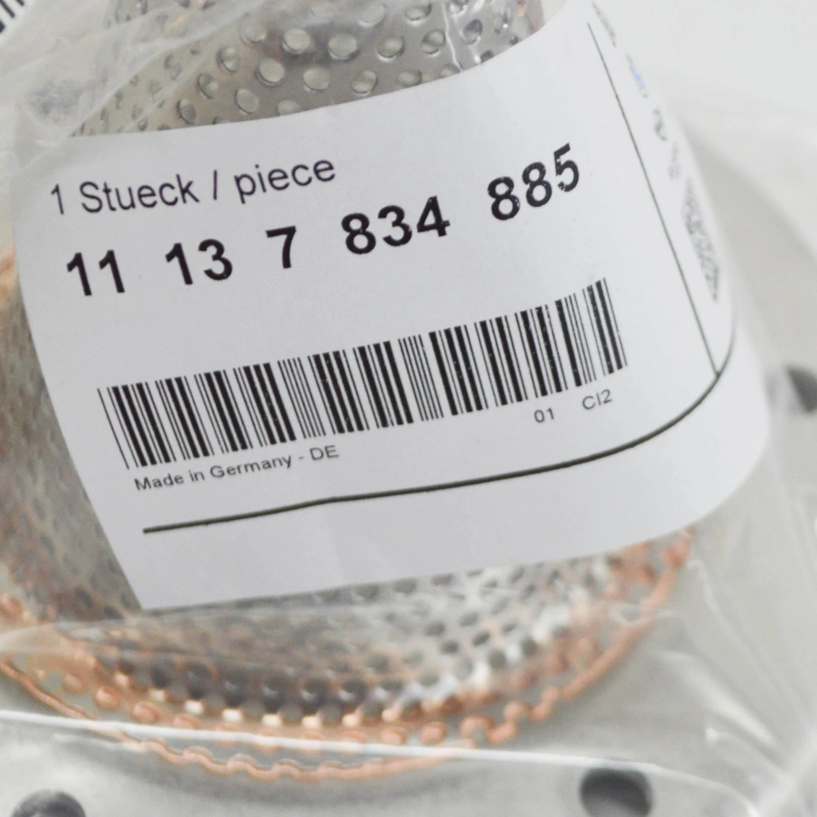 NEW BMW 3 E46 ENGINE OIL PAN CENTER COVER 11137834885 7834885 ORIGINAL