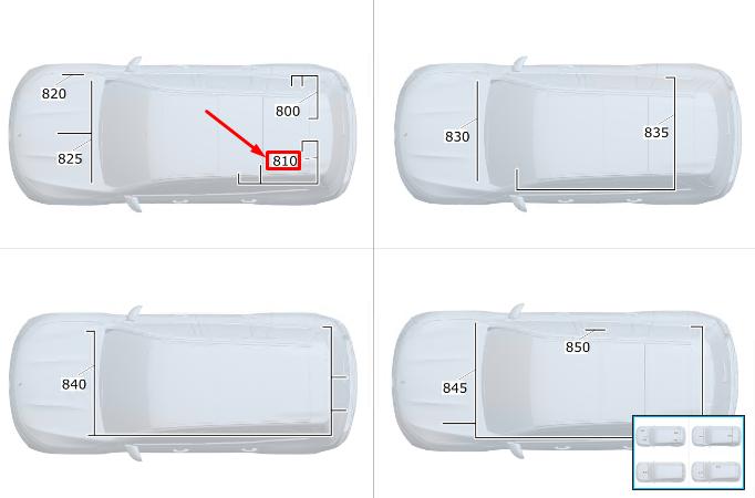 new mercedes-benz gls x167 rear left load compartment wiring a1675402629