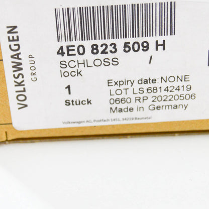 NEW AUDI R8 4S REAR LID LOCK WITH MICRO-SWITCH 4E0823509H ORIGINAL