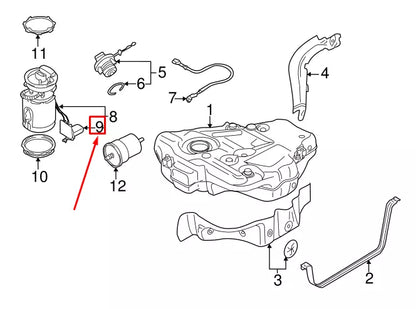 NEW AUDI A3 SPORTBACK 8P FUEL GAUGE SENDER 1K0919673K ORIGINAL