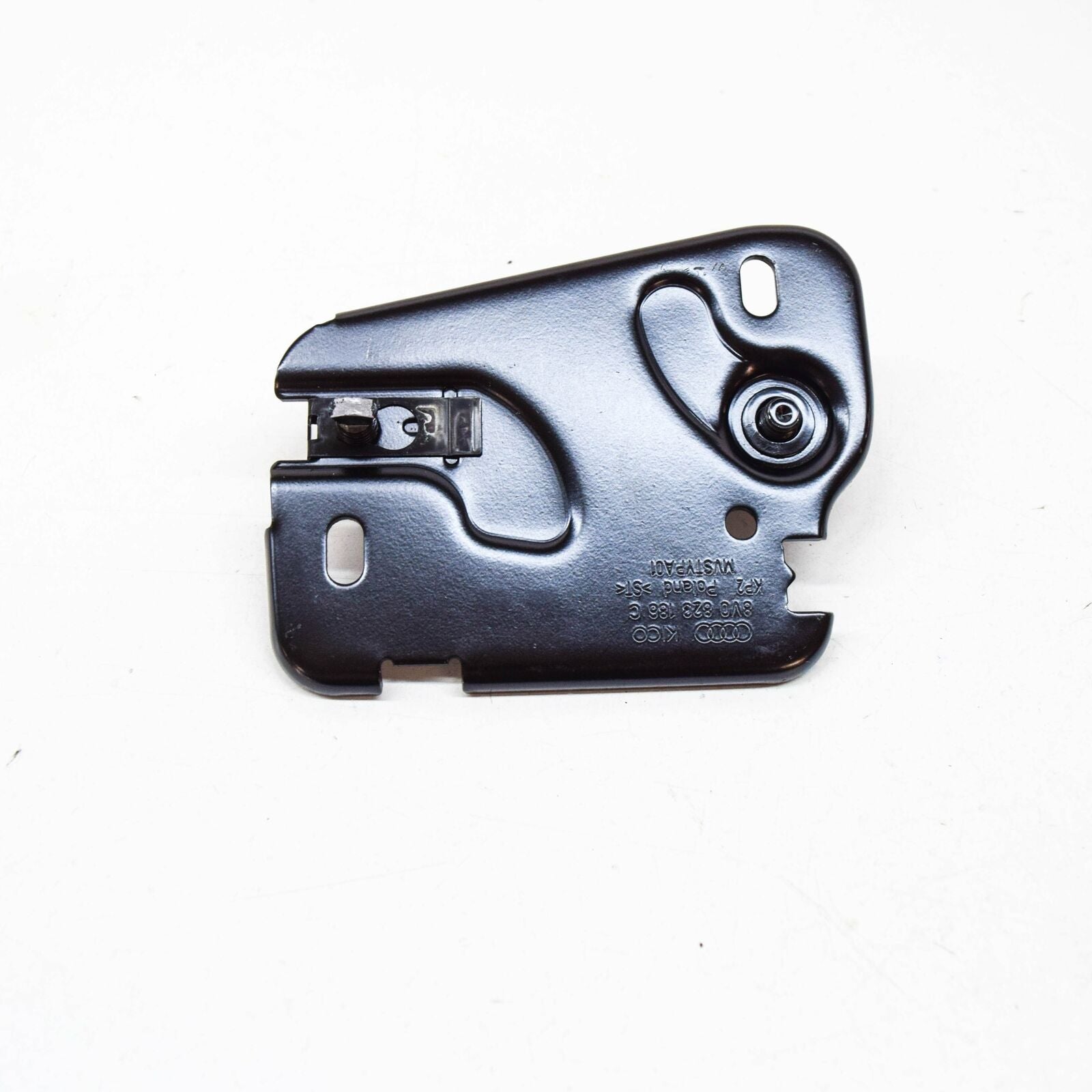 NEW AUDI A3 8V ENGINE HOOD RIGHT LATCH STRIKER PLATE 8V0823186C ORIGINAL