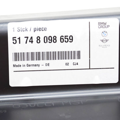 NEW BMW 5 G30 LEFT RADIATOR AIR DUCT 51748098659 ORIGINAL