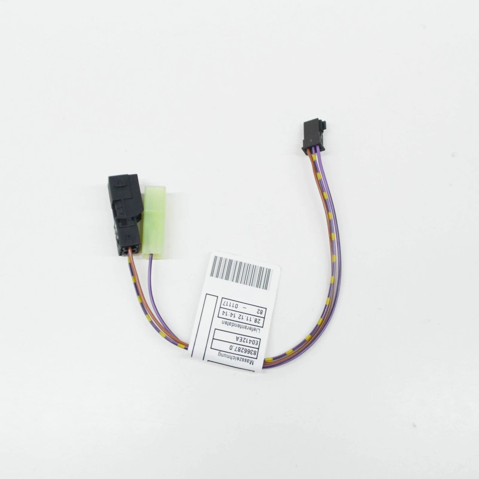 NEW BMW 3 E36 GLOVE BOX LIGHT ADAPTER LEAD 61128366287 8366287 ORIGINAL